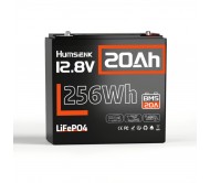 Akumuliatorius Humsienk 12V 20Ah Plus LiFePO4 ličio – 256 Wh, 20A BMS, IP65