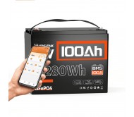 Akumuliatorius Humsienk ORIGIN 12V 100 Ah Bluetooth LiFePO4 (107 A BMS)