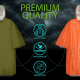 Avarinis Išgyvenimo Poncho Essential Survival Rain Oranžinis