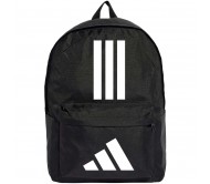 Classic 3-Stripes kuprinė, juoda/balta (JD9563)