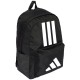 Classic 3-Stripes kuprinė, juoda/balta (JD9563)
