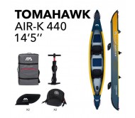 Dvivietis Pripučiamas Lajakas Aqua Marina Tomahawk 440x78 cm AIR-K 440