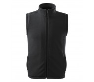 Liemenė MALFINI Fleece Vest Unisex Ebony Gray