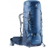 Hiking Backpack Deuter Aircontact 65 + 10 - Midnight Navy
