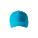 Kepurė su Snapeliu MALFINI 5P 307 Unisex, Blue Atoll 340g/m2