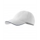 Kepurė ADLER 6P Sandwich White