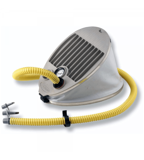 Kojinė oro pompa Bravo 8M su manometru – 6,5 L | valtims, čiužiniams, SUP lentoms