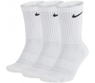 Kojinės, 3 poros, baltos, SX7664 100 Nike Everyday Cushioned Crew
