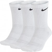 Kojinės, 3 poros, baltos, SX7664 100 Nike Everyday Cushioned Crew