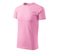 Marškinėliai MALFINI Basic Pink, vyriški 160g/m2