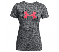 Marškinėliai Moterims Under Armour Tech Twist Pilkas 1366125 001