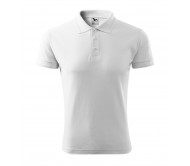 Marškinėliai Polo Pique Vyriški white