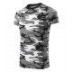 Marškinėliai MALFINI Camouflage 144 Unisex, Kamufliažas Pilkas