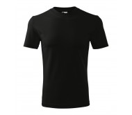 Marškinėliai unisex MALFINI Classic 101 Black, 160g/m2