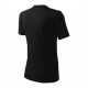 Marškinėliai unisex MALFINI Classic 101 Black, 160g/m2