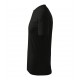 Marškinėliai unisex MALFINI Classic 101 Black, 160g/m2