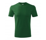 Marškinėliai unisex MALFINI Classic 101 Bottle green, 160g/m2