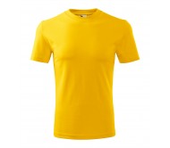 Marškinėliai unisex MALFINI Classic 101 Yellow, 160g/m2
