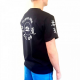 Marškinėliai Vaik Basic Black 110cm /4m Dziudo