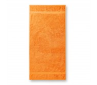 Medvilninis Rankšluostis Voniai Malfini Tangerine Orange 70x140cm.