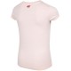 Mergaitiški Marškinėliai "4F" Šviesiai Rožiniai HJZ22 JTSD005 56S
