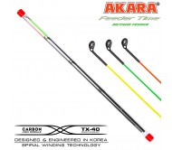 Meškerės viršūnėlių komplektas AKARA Method Lake Feeder TX-40 (SFTMF-360)