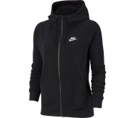 Moteriškas Džemperis Nike Essentials Hoodie FZ FLC Juodas BV4122 010
