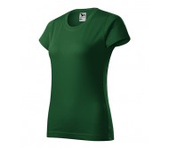 Marškinėliai MALFINI Basic Bottle Green, moteriški
