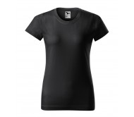 Marškinėliai MALFINI Basic Ebony Gray, moteriški
