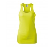 Moteriški Marškinėliai MALFINI RACER, Neoninė
