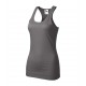 Moteriški Marškinėliai MALFINI Racer Steel gray, 130 g/m²