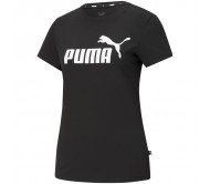 Moteriški Marškinėliai " Puma ESS Logo Tee" Juodas 586774 01