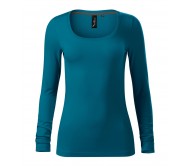 Moteriški Marškinėliai MALFINI Brave, Mėlyni