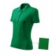 Moteriški Polo Marškinėliai MALFINI Cotton Kelly green, 170 g/m²