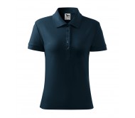 Polo marškinėliai MALFINI  Cotton Navy Blue, moteriški