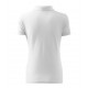 Polo Marškinėliai MALFINI Cotton White, Moteriški