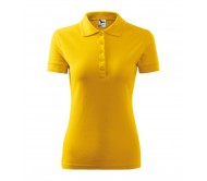 Polo marškinėliai MALFINI Pique Polo Yellow, moteriški