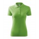 Polo marškinėliai MALFINI Pique Polo Grass Green, moteriški