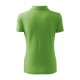 Polo marškinėliai MALFINI Pique Polo Grass Green, moteriški