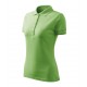 Polo marškinėliai MALFINI Pique Polo Grass Green, moteriški