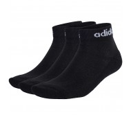 Paminkštintos kojinės su čiurna, juodos Adidas Linear Ankle Socks IC1303
