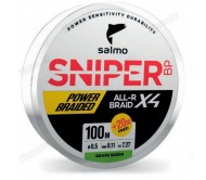 Pintas valas Salmo Sniper BP X4 0.17mm 120m
