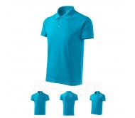 Polo marškinėliai MALFINI Cotton Blue Atol, vyriški