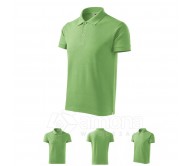 Polo marškinėliai MALFINI Cotton Grass Green, vyriški