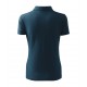 Polo Marškinėliai MALFINI Pique Polo Navy Blue, Moteriški