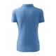 Polo marškinėliai MALFINI Pique Polo Sky Blue, moteriški