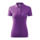 Polo marškinėliai MALFINI Pique Polo Purple, moteriški