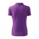 Polo marškinėliai MALFINI Pique Polo Purple, moteriški