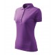 Polo marškinėliai MALFINI Pique Polo Purple, moteriški