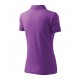 Polo marškinėliai MALFINI Pique Polo Purple, moteriški